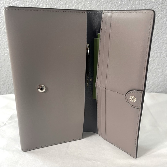 EUC Kate Spade Long Foldover Wallet - Picture 3 of 8